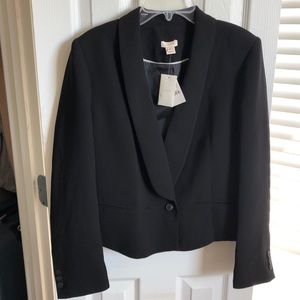 Jcrew Cropped Black Blazer - NWT